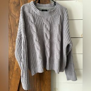 Vici Cable Knit Pullover Sweater